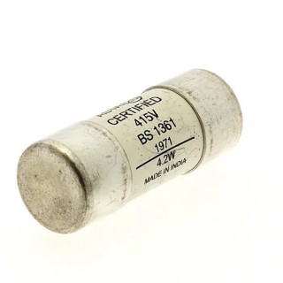 Eaton 50A Ceramic Cartridge Fuse, 23 x 57 mm 50KR85