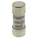 Eaton 25A Ceramic Cartridge Fuse 13 x 29 mm, 415V AC, Ceramic Body, gG Application SMD25