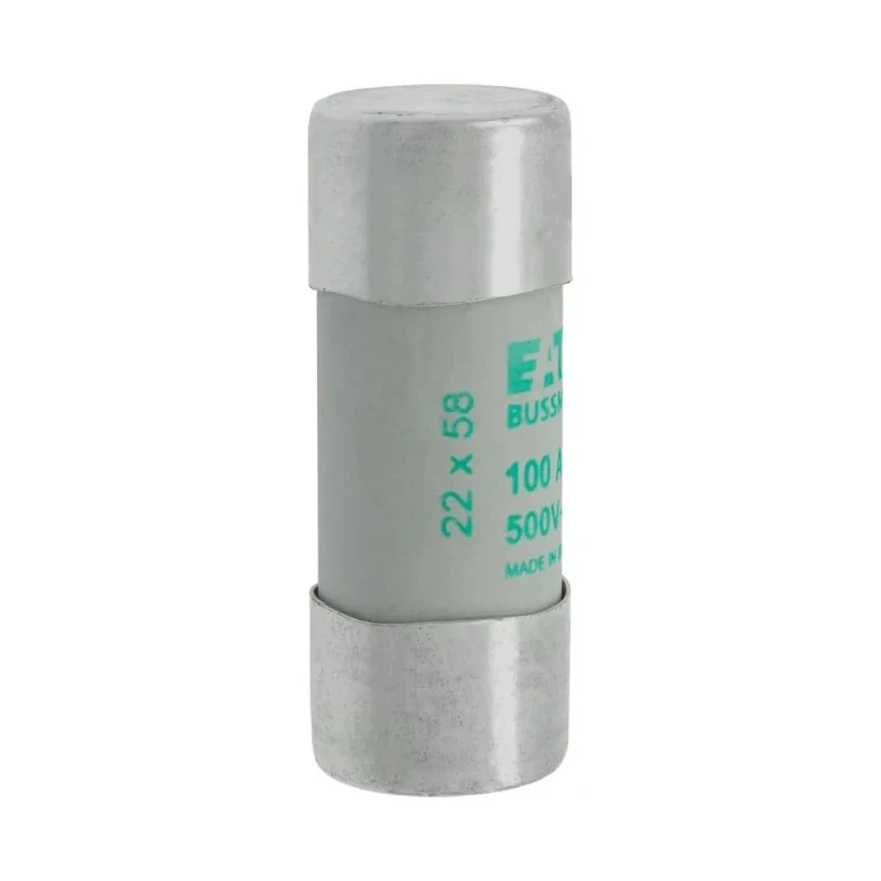 Eaton 100A M Ceramic Cartridge Fuse 22 x 58 mm, Medium Acting, 500V AC C22M100