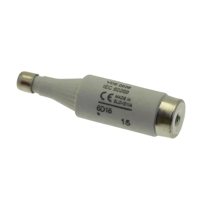 Eaton 6A 500V AC D1 Bottle Fuse, Ceramic Body, E16 Thread Size 6D16