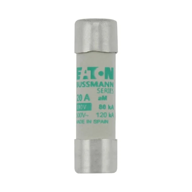 Eaton 20A Ceramic Cartridge Fuse 14 x 51 mm 690V AC Ceramic Body C14M20