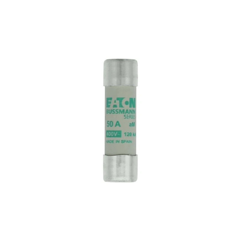Eaton 50A AM Ceramic Cartridge Fuse 14 x 51 mm 400V AC C14M50