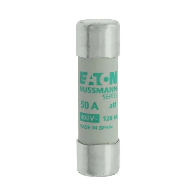 Eaton 50A AM Ceramic Cartridge Fuse 14 x 51 mm 400V AC C14M50