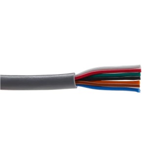 Alpha Wire Alpha Essentials Communication & Control Control Cable 7 Cores 0.35mm² 22 AWG Unscreened 300V 30 m 1177C SL005