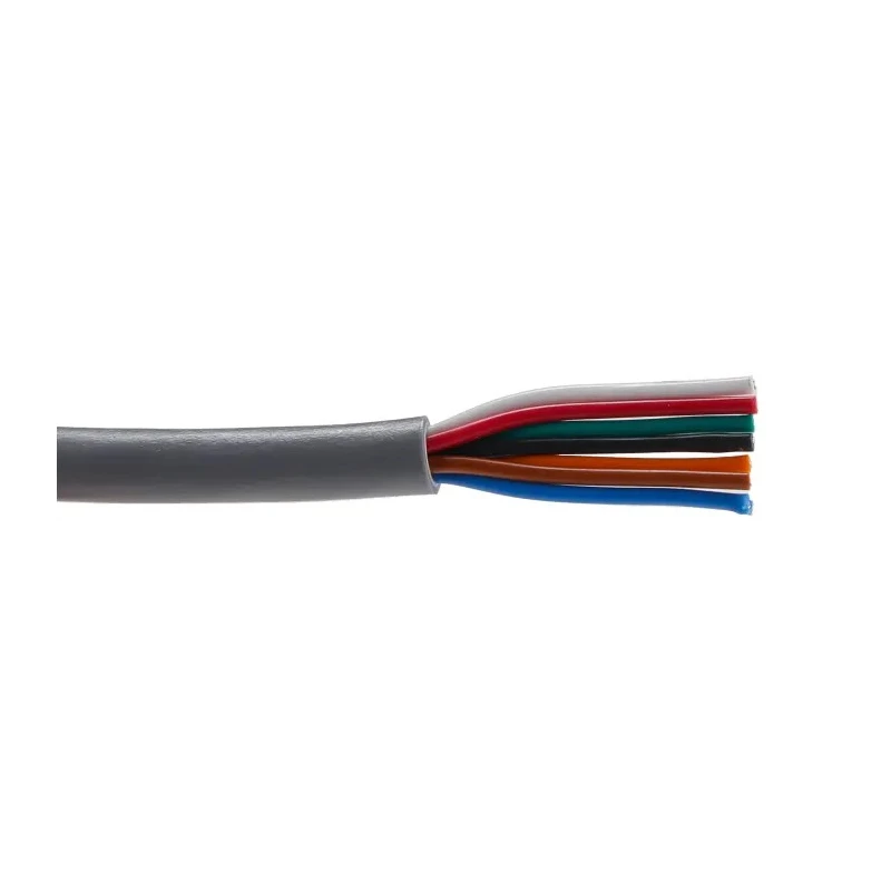 Alpha Wire Alpha Essentials Communication & Control Control Cable 7 Cores 0.35mm² 22 AWG Unscreened 300V 30 m 1177C SL005