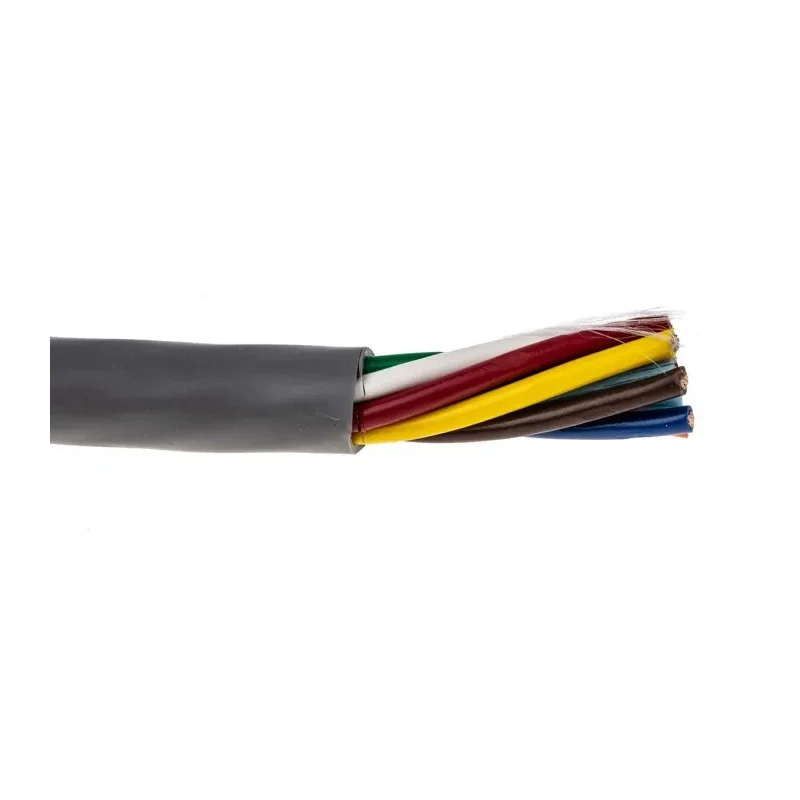 Alpha Wire Alpha Essentials Communication & Control Control Cable 8 Cores 0.81mm² 18 AWG Unscreened 300V 30m 1898/8C SL005