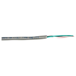 Alpha Wire Alpha Essentials Communication & Control Control Cable 4 Cores 0.23mm² 24 AWG Screened PVC Grey 30m 1214C SL005