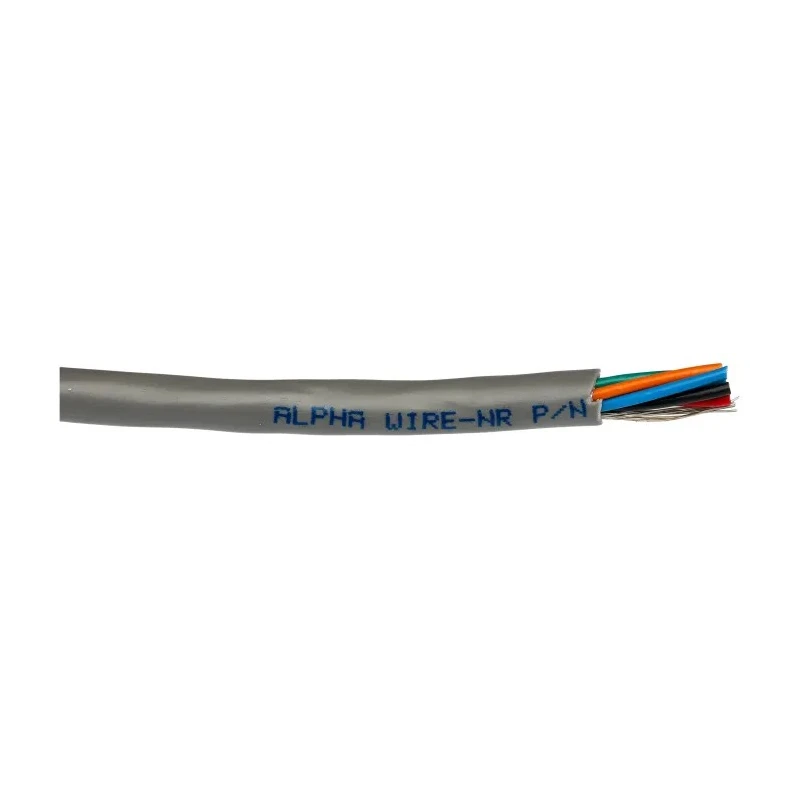 Alpha Wire Alpha Essentials Communication & Control Control Cable, 6 Cores, 0.35mm² 22 AWG, Screened, 30 m, Grey 1296C SL005