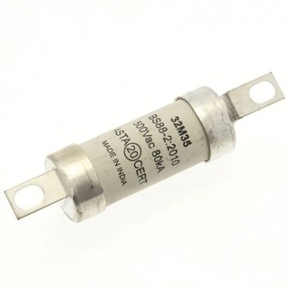 Eaton 32A Bolted Tag Fuse A2, 500V AC, 73.5 mm Fixing Centres, Series AAO AAO32M35