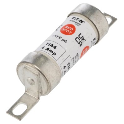 Eaton 4A Bolted Tag Fuse A2 660V AC Offset Tag Orientation High Rupture Capacity TIA4