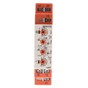 Broyce Control Multi-function DIN Rail Timer Relay 1-Contact SPDT 230 V DC/AC 24 V AC 0.1 s to 100 h LART 12-230V AC/DC