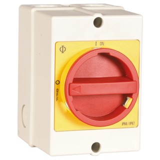 Kraus & Naimer 6-Pole Surface Isolator Switch IP67, IP66, 20A 