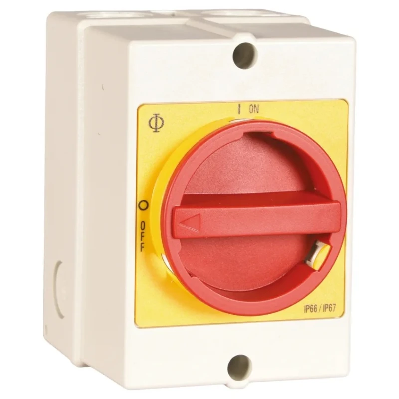 Kraus & Naimer 6-Pole Surface Isolator Switch IP67, IP66, 20A 