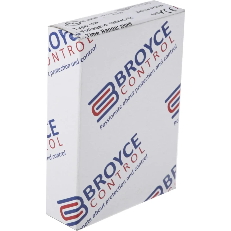 Broyce Control LEIN Series DIN Rail Timer Relay 1-Contact 230 V dc 12V ac 230 V ac 0.1 s to 100 h SPDT LEIN 12-230V AC/DC