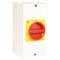 Kraus & Naimer 6-Pole Surface Isolator Switch 25A, 5.5W, IP67 IP66 Rated 