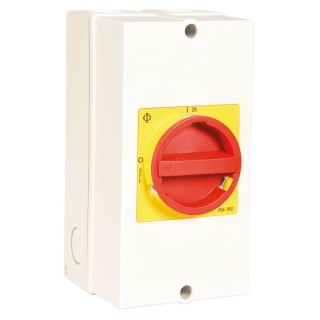 Kraus & Naimer 6-Pole Surface Isolator Switch 25A, 5.5W, IP67 IP66 Rated 