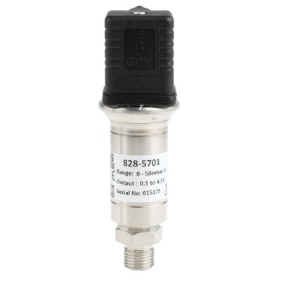 RS PRO Pressure Sensor Voltage Output 0 bar 1000 mbar Gauge Reading 828-5701