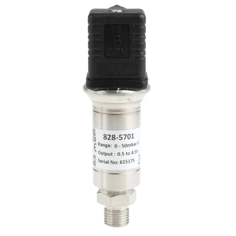 RS PRO Pressure Sensor Voltage Output 0 bar 1000 mbar Gauge Reading 828-5701