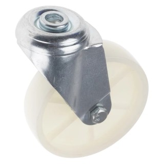 RS PRO Swivel Castor 80 kg Load Capacity 100 mm Polypropylene Wheel 135 mm Overall Height 828-6325