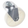 RS PRO Swivel Castor 80 kg Load Capacity 100 mm Polypropylene Wheel 135 mm Overall Height 828-6325