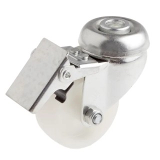 RS PRO Swivel Castor with Polypropylene 50 mm Wheel Diameter and 50 kg Load Capacity 828-6328