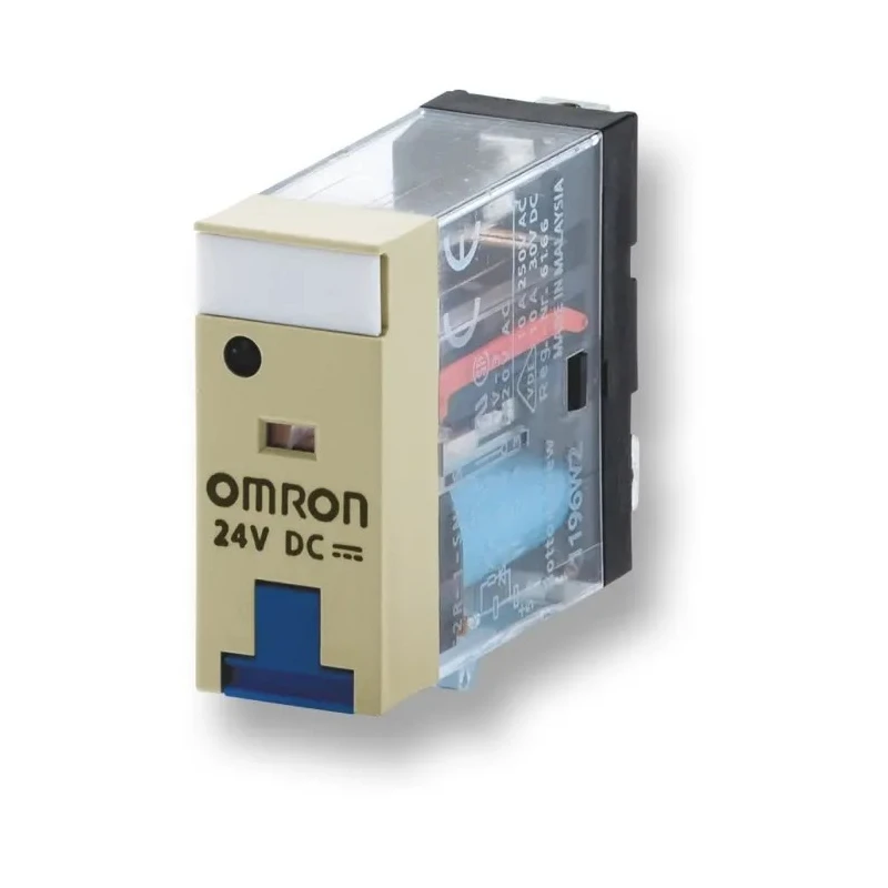 Omron Power Relay, DPDT Contact Configuration, 120V AC Coil Voltage, 5A Switching Current, Plug-In G2R-2-SN 120VAC (S)