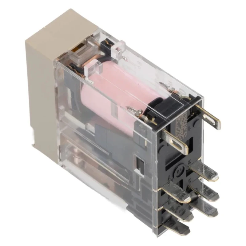 Omron Power Relay, DPDT Contact Configuration, 120V AC Coil Voltage, 5A Switching Current, Plug-In G2R-2-SN 120VAC (S)
