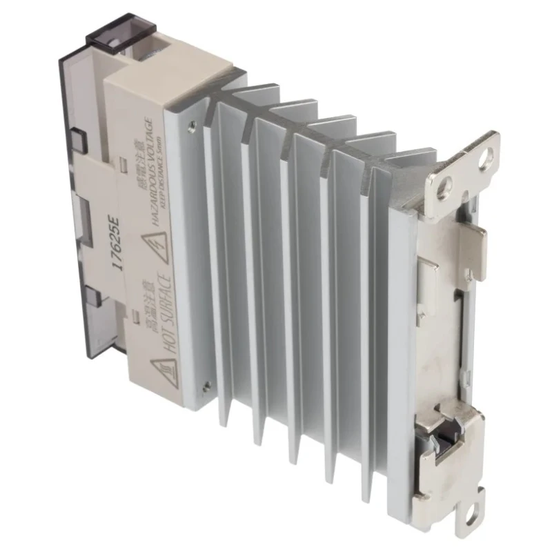 Omron Solid State Relay 25A Load 528V AC, DIN Rail Mount, 24V DC Control G3PE