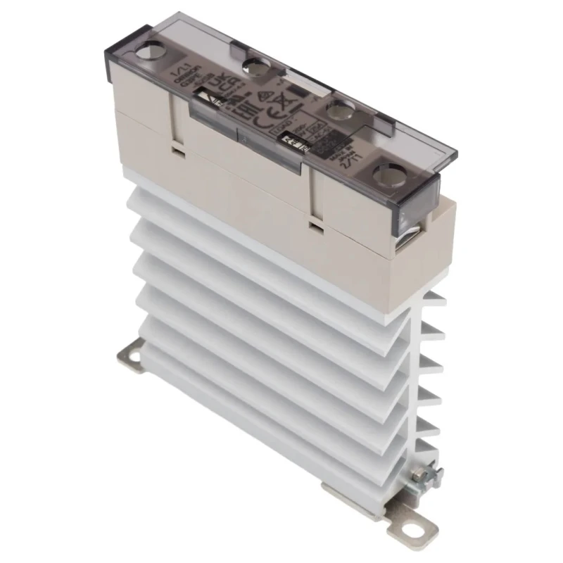 Omron Solid State Relay 25A Load 528V AC, DIN Rail Mount, 24V DC Control G3PE