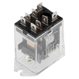 Omron Power Relay 24V AC Coil 15A Switching Current SPDT LY1F 24VAC