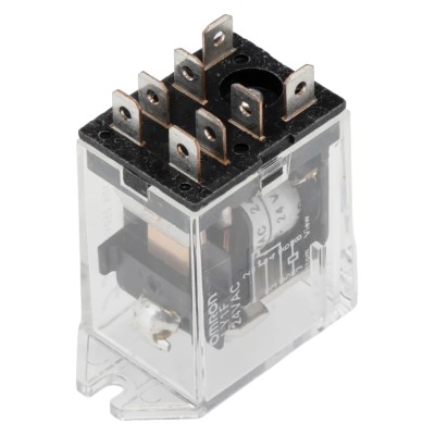 Omron Power Relay 24V AC Coil 15A Switching Current SPDT LY1F 24VAC