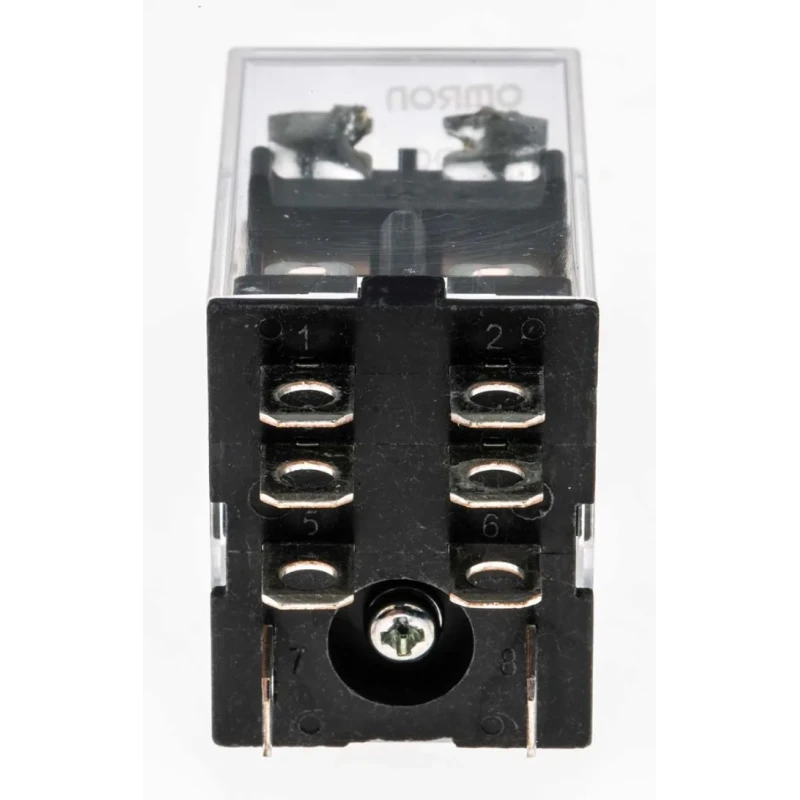 Omron Power Relay, 24V DC Coil Voltage, 10A Switching Current, DPDT Contact Configuration LY2N 24VDC