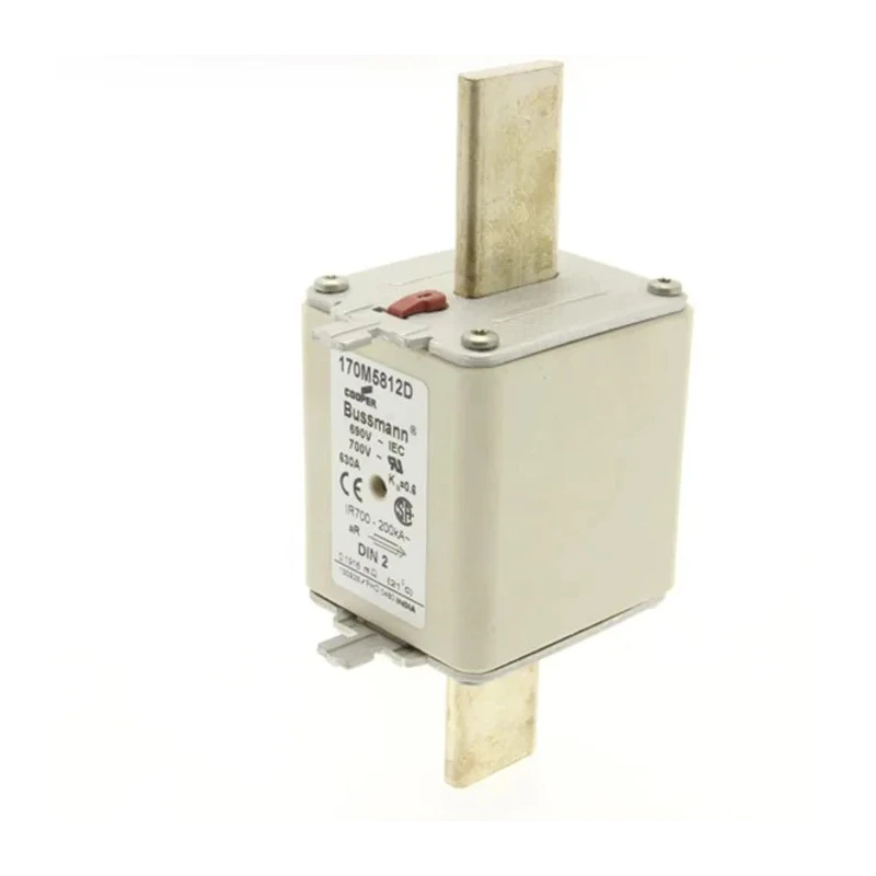 Eaton 700A Centred Tag Fuse NH2 Fast Acting Dual Indication 690V AC Bussmann Series 170M5813D