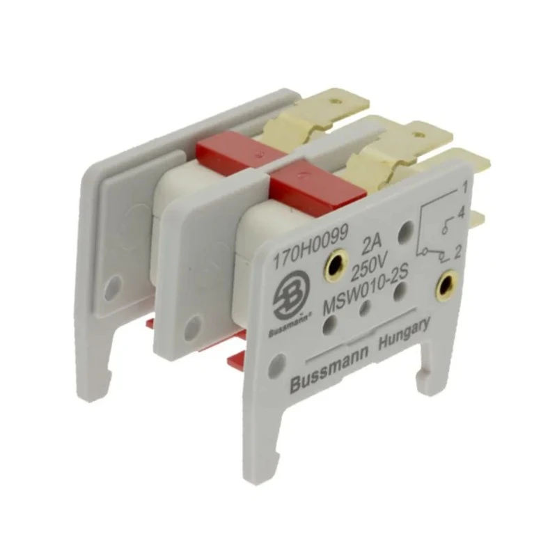 Eaton Fuse Holder Accessory Microswitch 170H0099, High Speed 2 A, AC 250 V, IEC RoHS Certified 170H0099