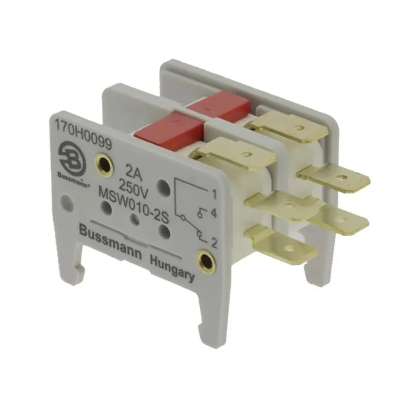Eaton Fuse Holder Accessory Microswitch 170H0099, High Speed 2 A, AC 250 V, IEC RoHS Certified 170H0099