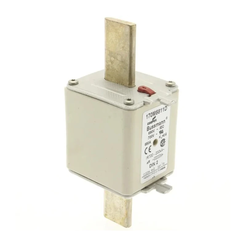 Eaton 550A Centred Tag Fuse NH2 690V AC High-Speed Fast Acting Dual Indication 170M5811D