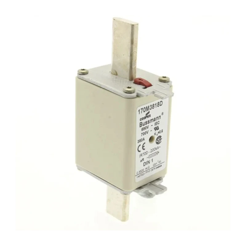 Eaton Centred Tag Fuse NH1 400A 690V AC Fast Acting High Rupture Capacity Dual Indication Blade Tag 170M3819D