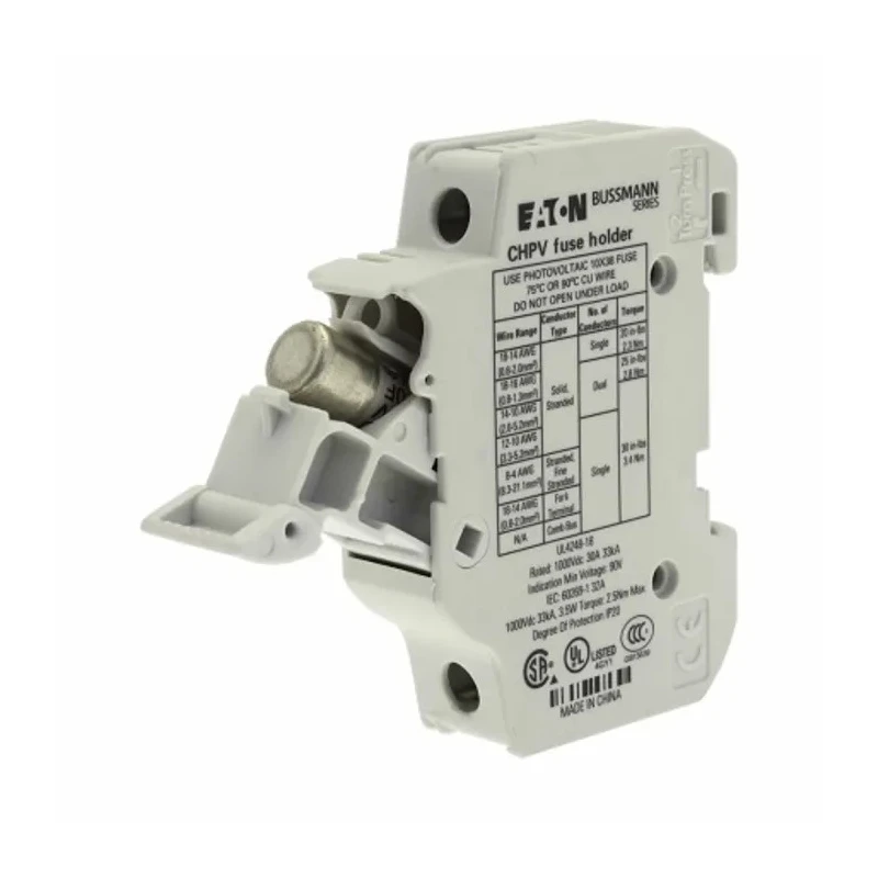 Eaton 32A Rail Mount Fuse Holder 1P-Pole, 1kV CHPV1IU