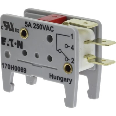 Eaton Fuse Holder Accessory Microswitch 170H0069 IEC Standard RoHS Compliant