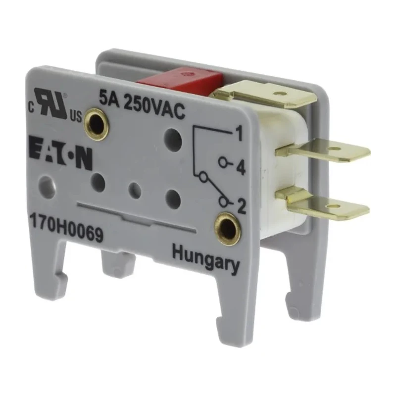 Eaton Fuse Holder Accessory Microswitch 170H0069 IEC Standard RoHS Compliant