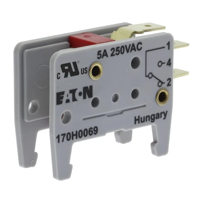 Eaton Fuse Holder Accessory Microswitch 170H0069 IEC Standard RoHS Compliant
