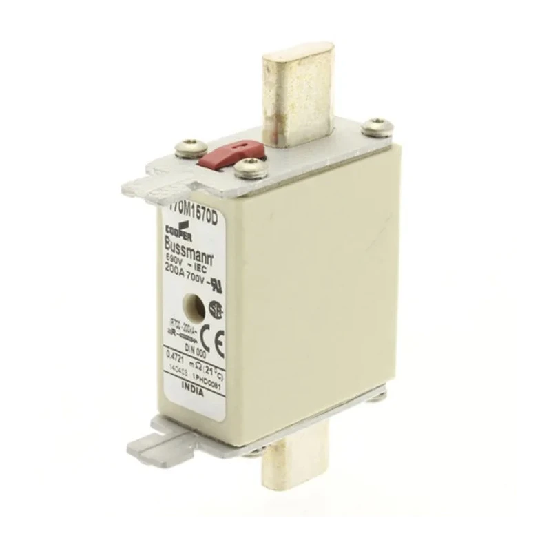 Eaton Centred Tag Fuse NH000 200A High-Speed Dual Indication Fast Acting 690V AC NH000 