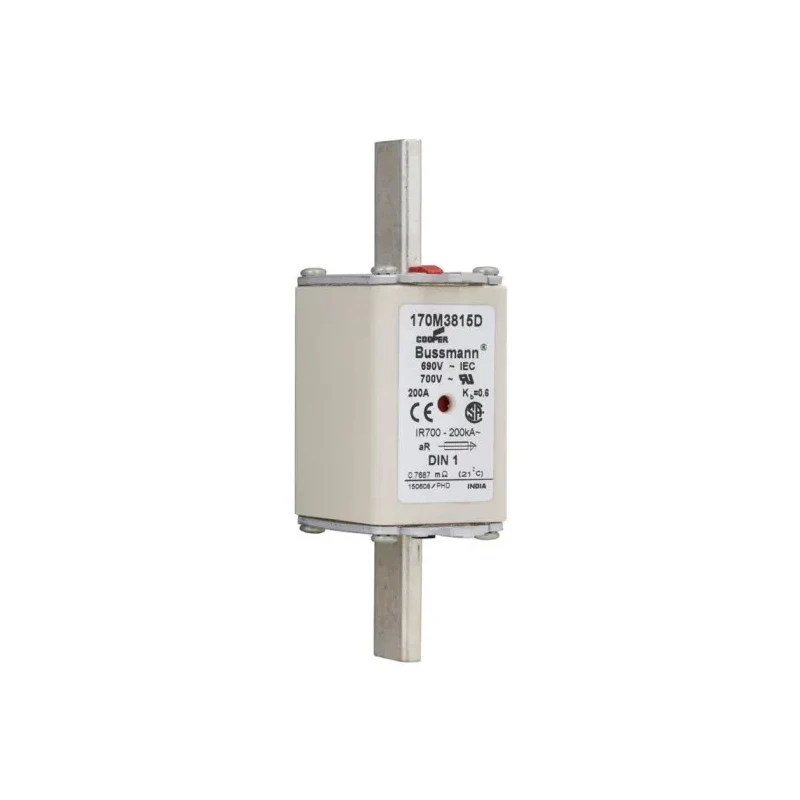 Eaton 200A Centred Tag Fuse NH1 690V Fast Acting High Rupture Capacity aR Application 170M3815D