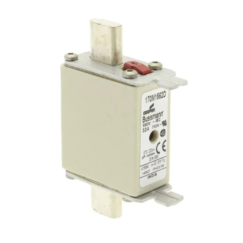 Eaton 32A High Speed Dual Indication Centred Tag Fuse NH000 690V AC NH000
