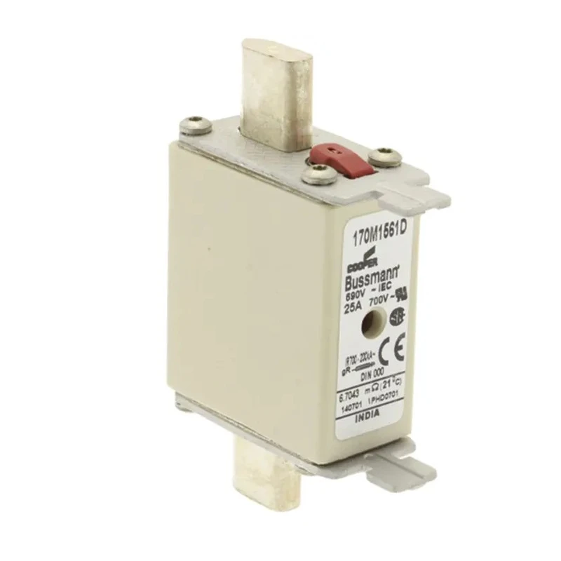 Eaton 25A High Speed Dual Indication Centred Tag Fuse NH000 690V AC NH000