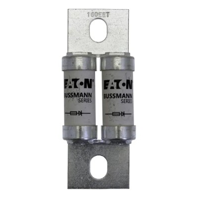 Eaton British Standard Bolted Tag Fuse 160A Current Rating 500/690 V dc High Rupture Capacity 70 mm Fixing Centres 160EET