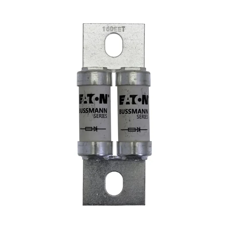 Eaton British Standard Bolted Tag Fuse 160A Current Rating 500/690 V dc High Rupture Capacity 70 mm Fixing Centres 160EET