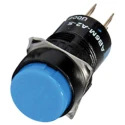 Idec Push Button Switch Momentary Panel Mount 16.2 mm Cutout SPDT IP65 250 V AC AB6M-M1P-S