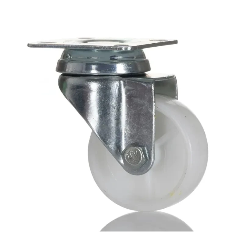 RS PRO Swivel Castor, 50 kg Load Capacity, 50 mm Polypropylene Wheel, 72 mm Height, Light Duty 828-6268