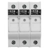 Eaton 30A 3-Pole Fuse Holder, 600V DIN Rail Mount CHCC3DIU